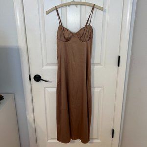 CHAMPAGNE COLORED DRESS